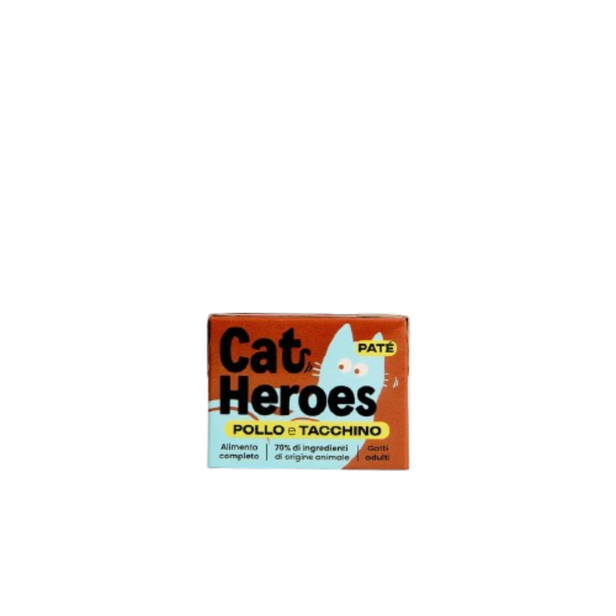Cat Heroes Patè per Gatti Pollo e Tacchino 95 g