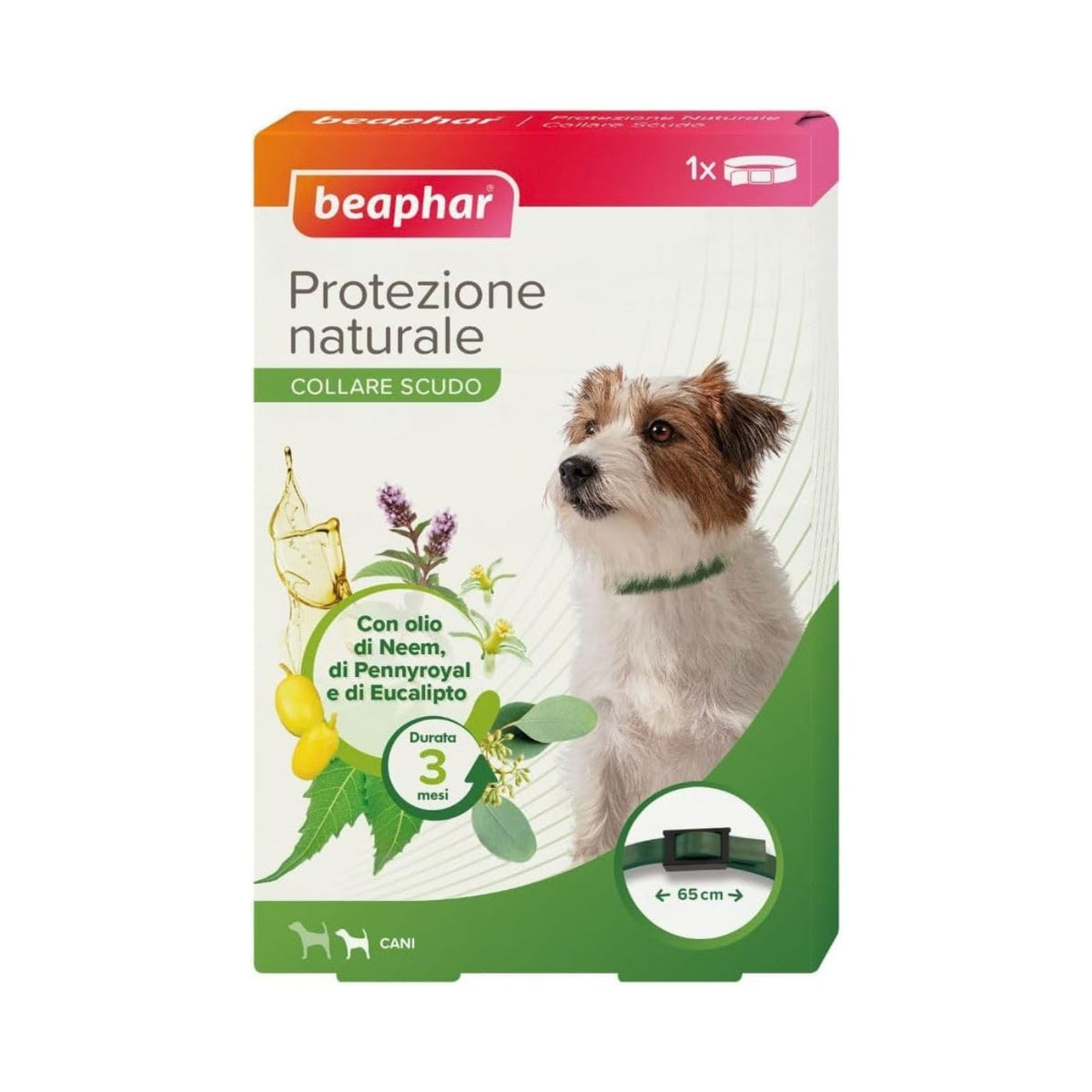 Beaphar Collare Antiparassitario Naturale per Cani