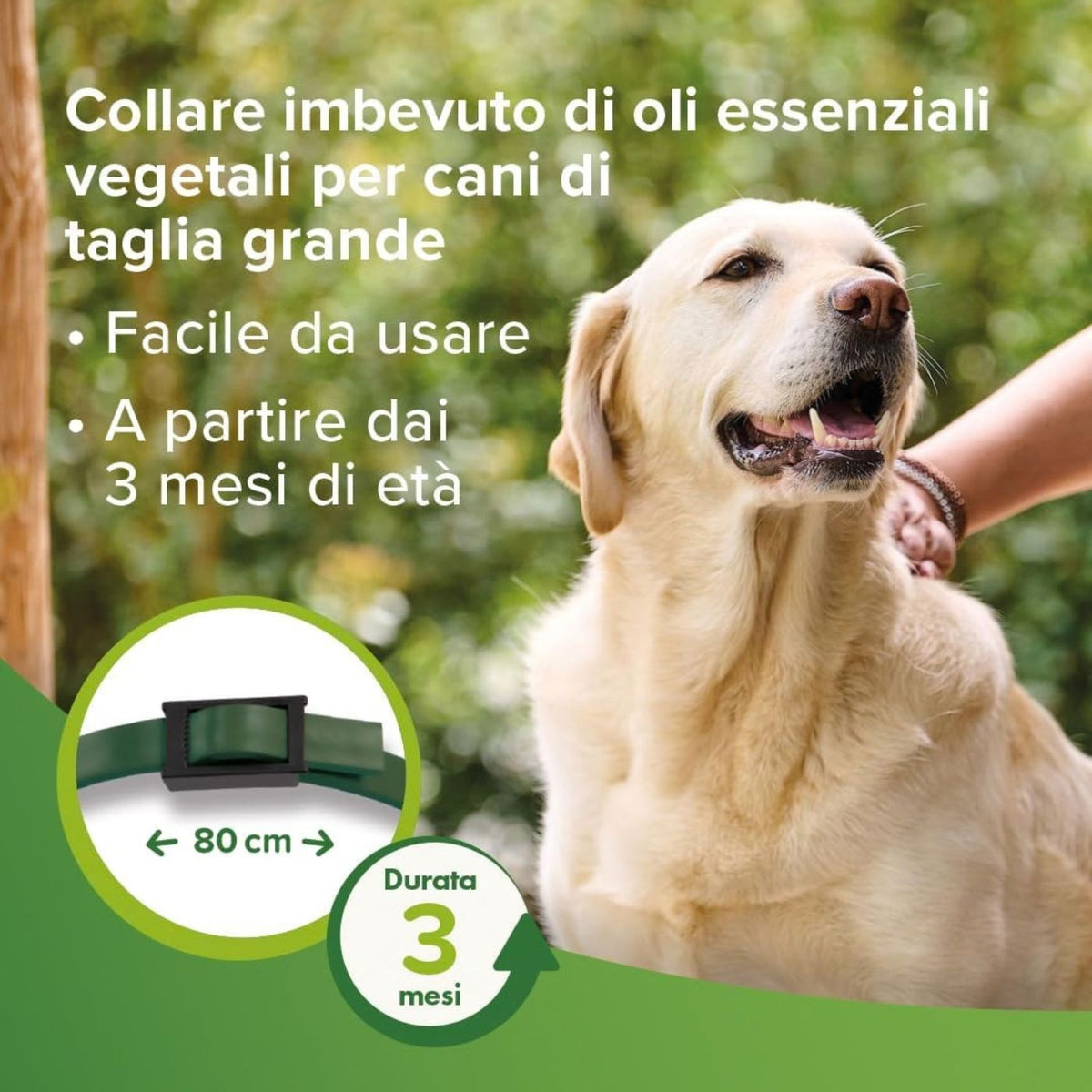 Beaphar Collare Antiparassitario Naturale per Cani