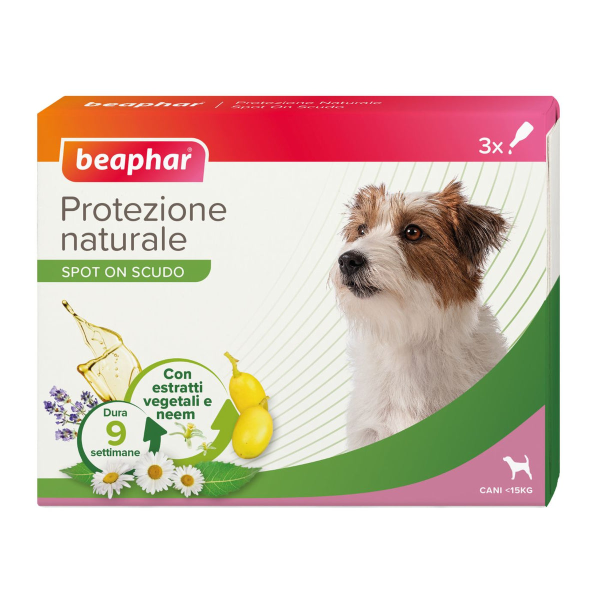 Beaphar Spot On Antiparassitario Naturale per Cani