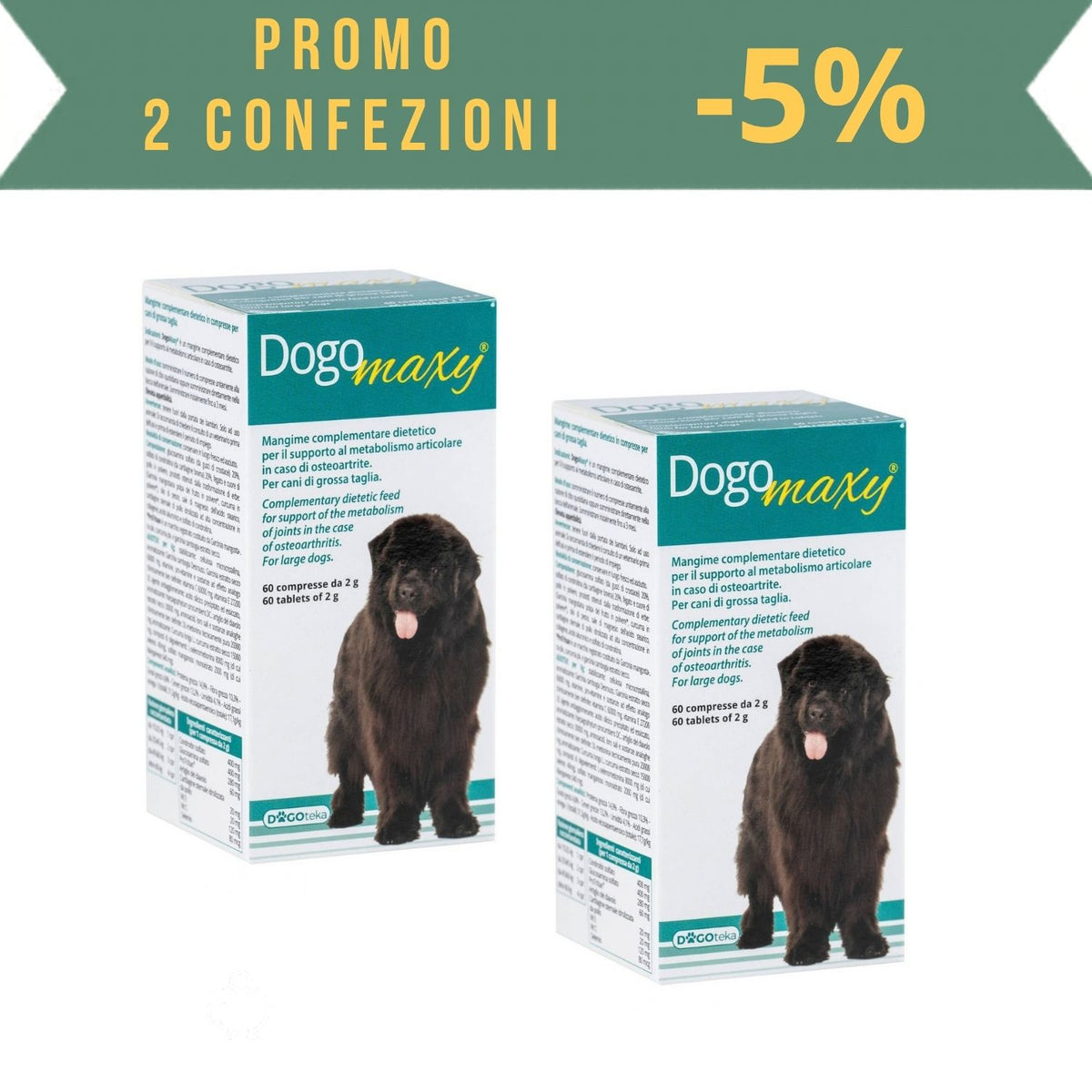 Dogoteka Dogomaxy 60 Compresse per Cani