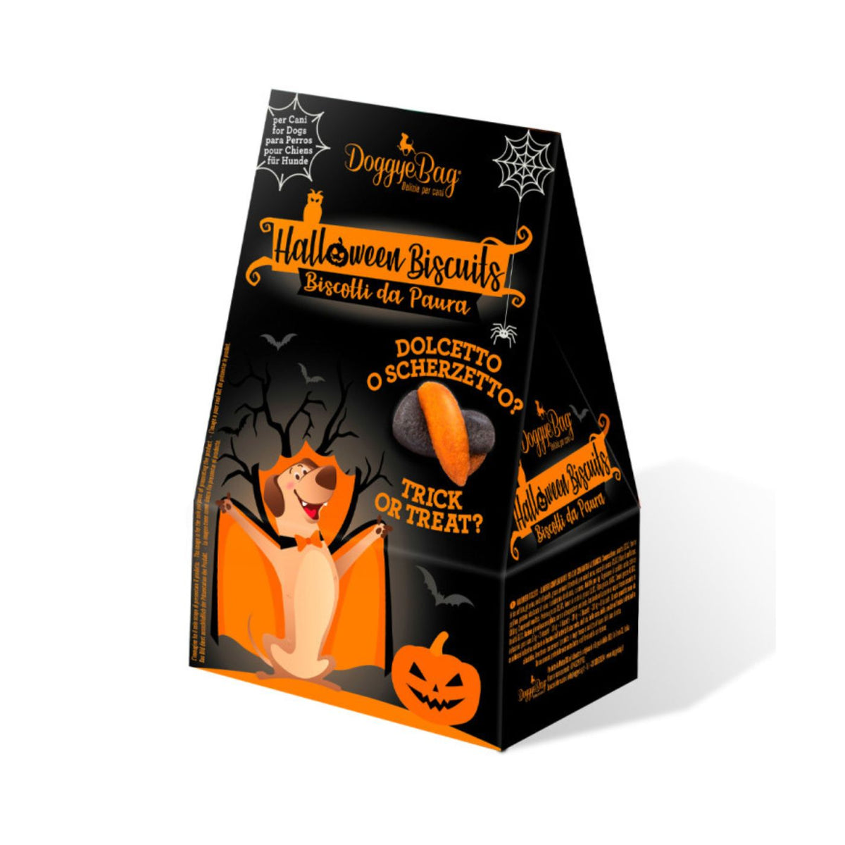 DoggyeBag Halloween Biscuits – Biscotti Morbidi di Halloween per Cani 90 g