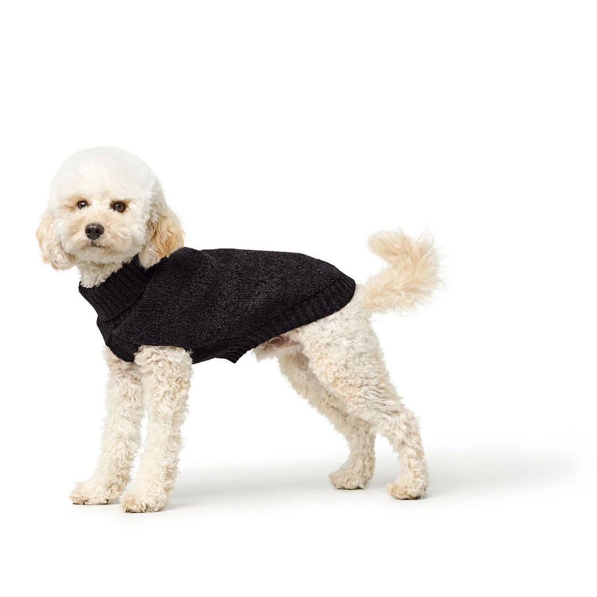 Hunter Birka Nero – Maglione per Cani Caldo e Confortevole
