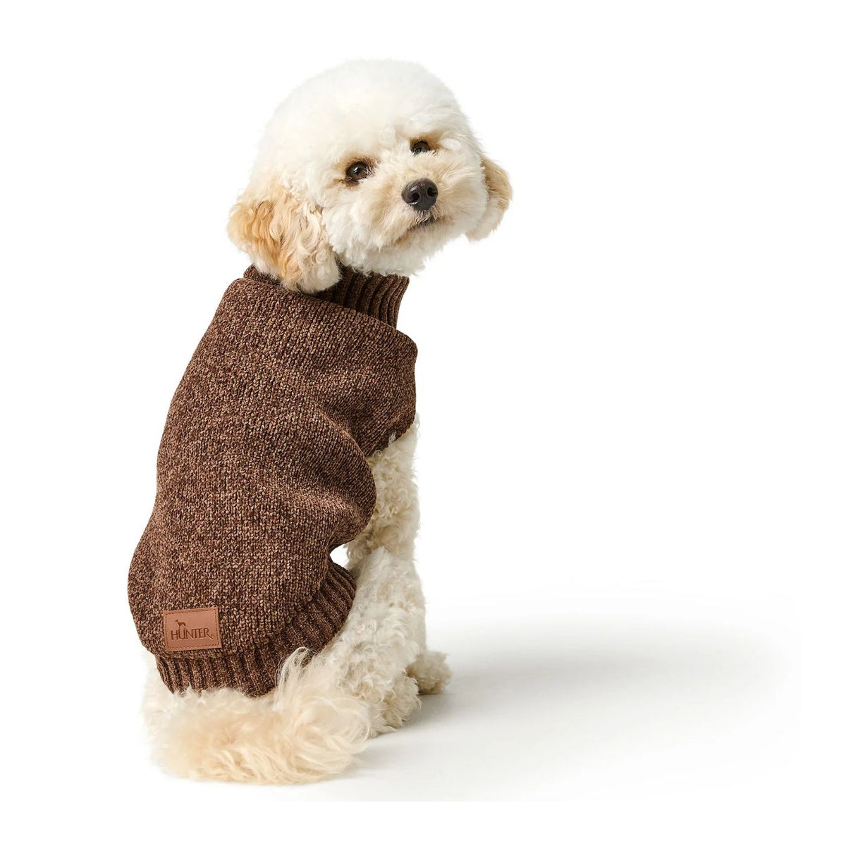 Hunter Birka Marrone – Maglione per Cani Caldo e Confortevole