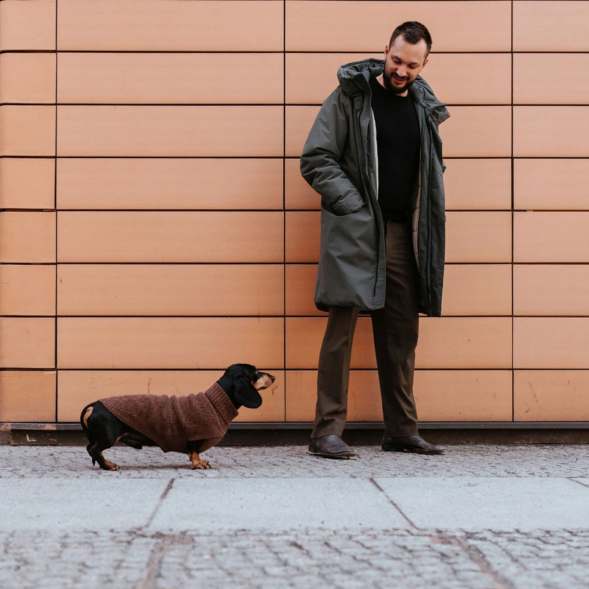 Hunter Birka Marrone – Maglione per Cani Caldo e Confortevole