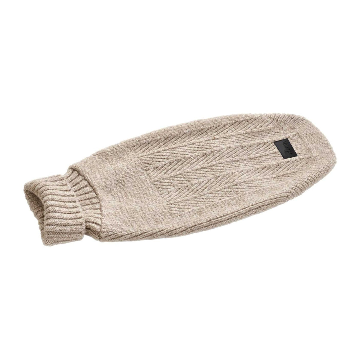 HUNTER GENF Beige – Maglione in Maglia per Cani con Collo Alto