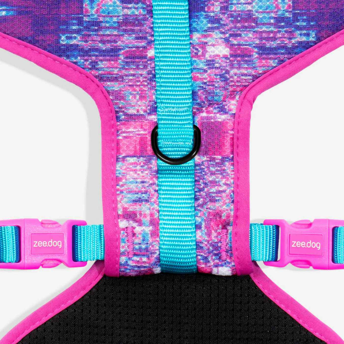 Zee.Dog Pettorina Regolabile Air Mesh per Cani Error #502 Linea Glitch
