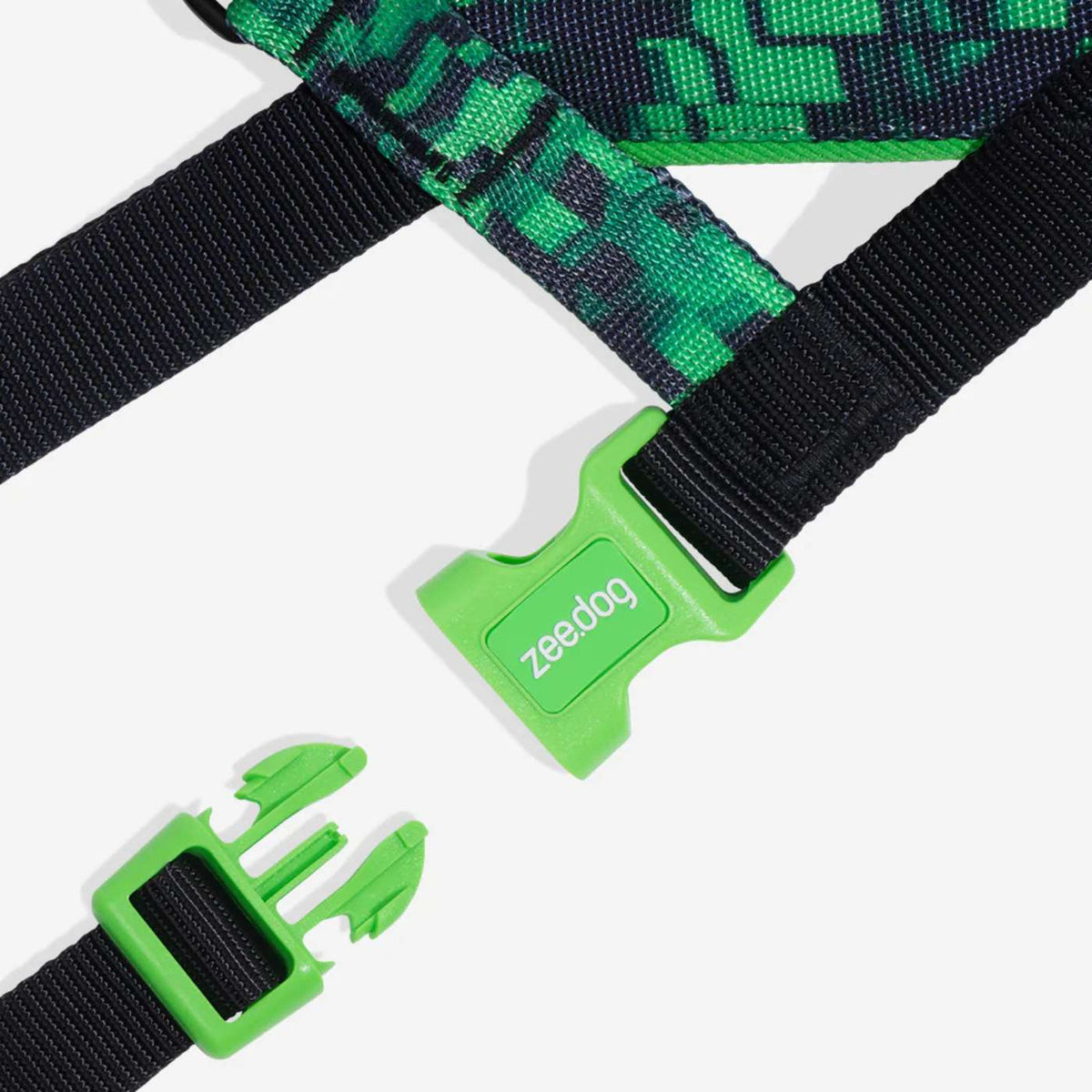 Zee.Dog Pettorina Norvegese Softer-Walk per Cani Error #410 Linea Glitch