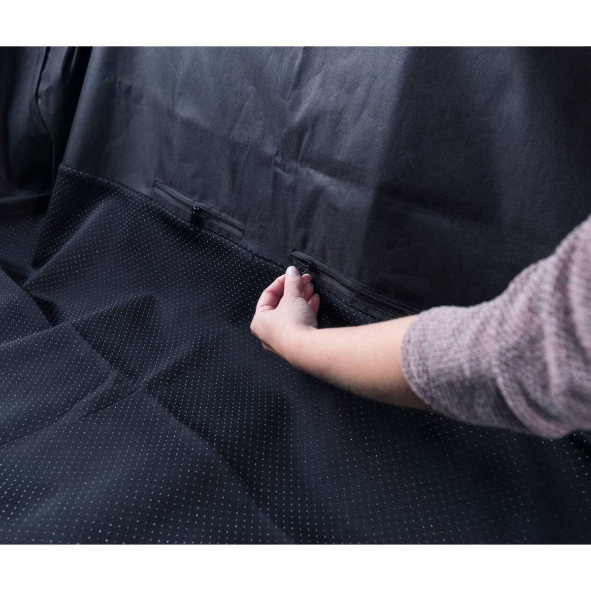 Trixie Coprisedili Automobile con Bordi Laterali 1.50 x 1.35 m Nero