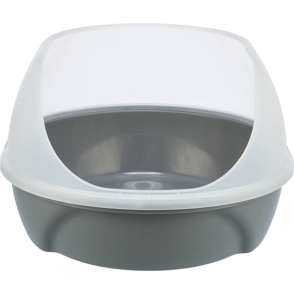 Trixie Lettiera Cassetta Igienica Toilette Aperta per Gatti Simao Grigio 48 x 30 x 58 cm