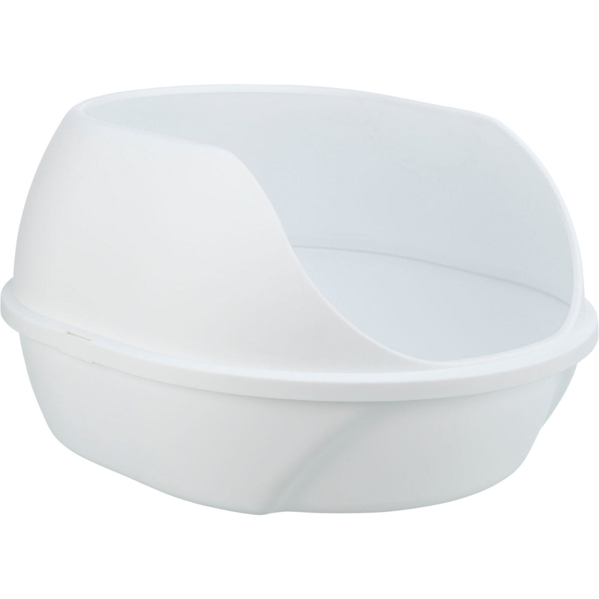 Trixie Lettiera Cassetta Igienica Toilette Aperta Simao per Gatti Bianco 48 x 30 x 58 cm