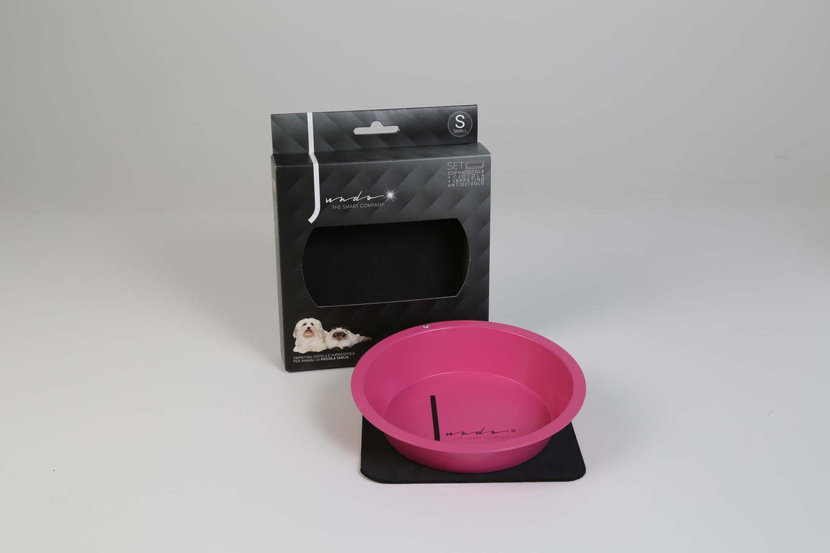 PROMO FINE SERIE !!! Ciotola per Cani Fucsia in Alluminio Jundo