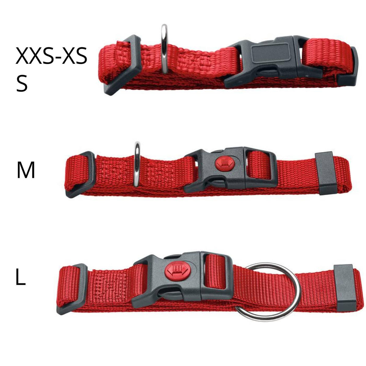 PROMO FINE SERIE !!! Hunter Collare per Cani London VB Rosso