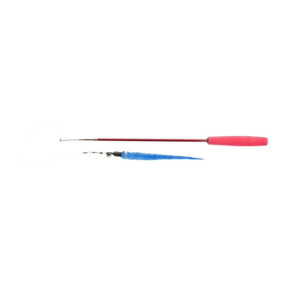 Trixie Gioco per Gatto Canna da Pesca Bacchetta Telescopica 38 - 98 cm Colori Assortiti