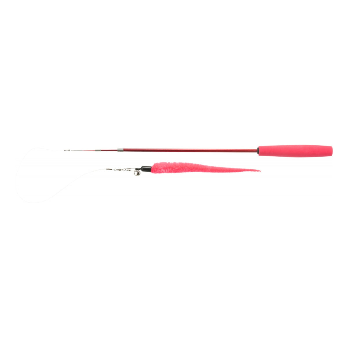 Trixie Gioco per Gatto Canna da Pesca Bacchetta Telescopica 38 - 98 cm Colori Assortiti