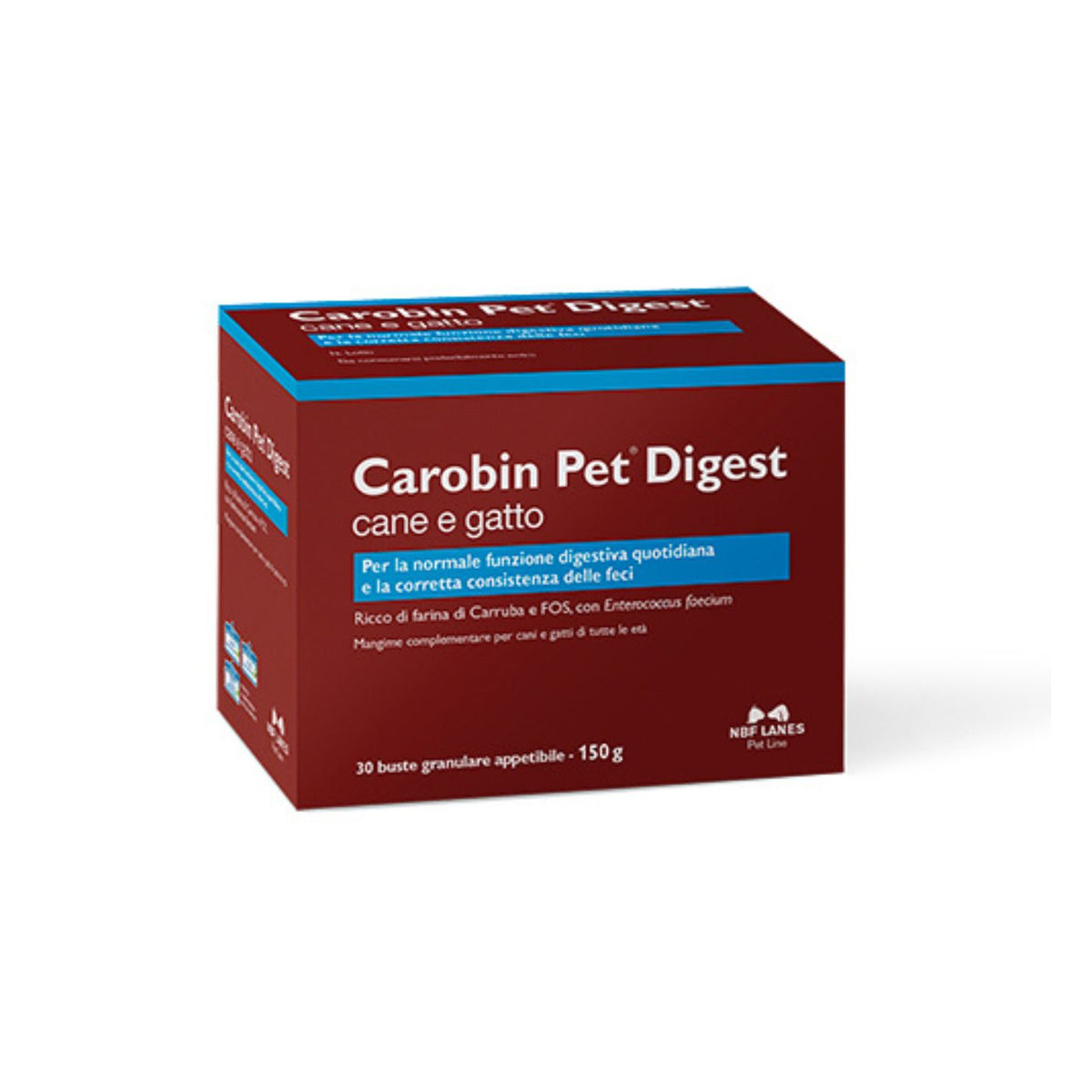 Carobin Pet Digest Granulare per Cani e Gatti 30 Buste Nbf Lanes