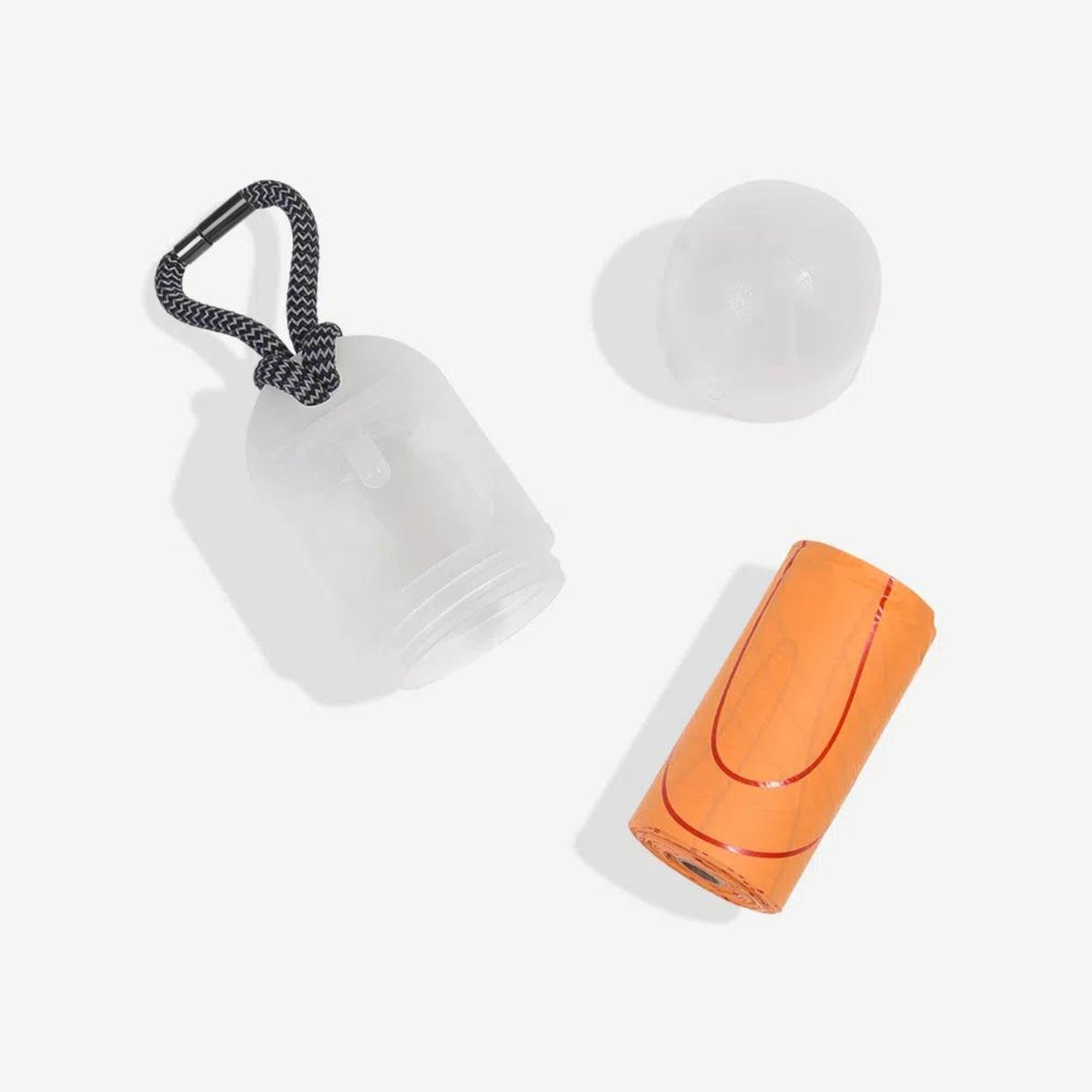 Zee.Dog Porta Sacchetti Igienici per Cani Poop Bag 2.0 +1 Roll 10 x 4 cm