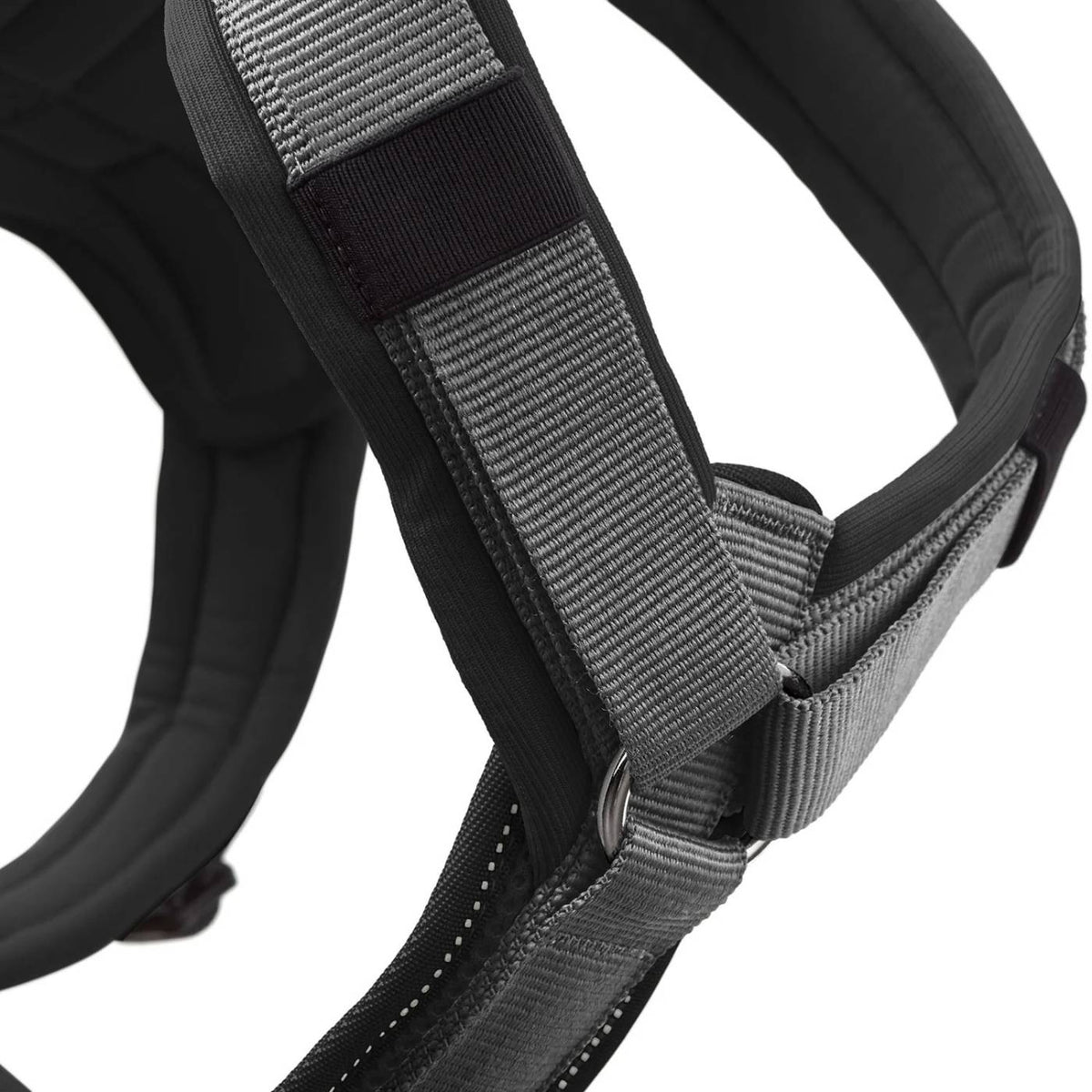 Hunter Pettorina per Cani Maldon Up Nero/Grigio Riflettente