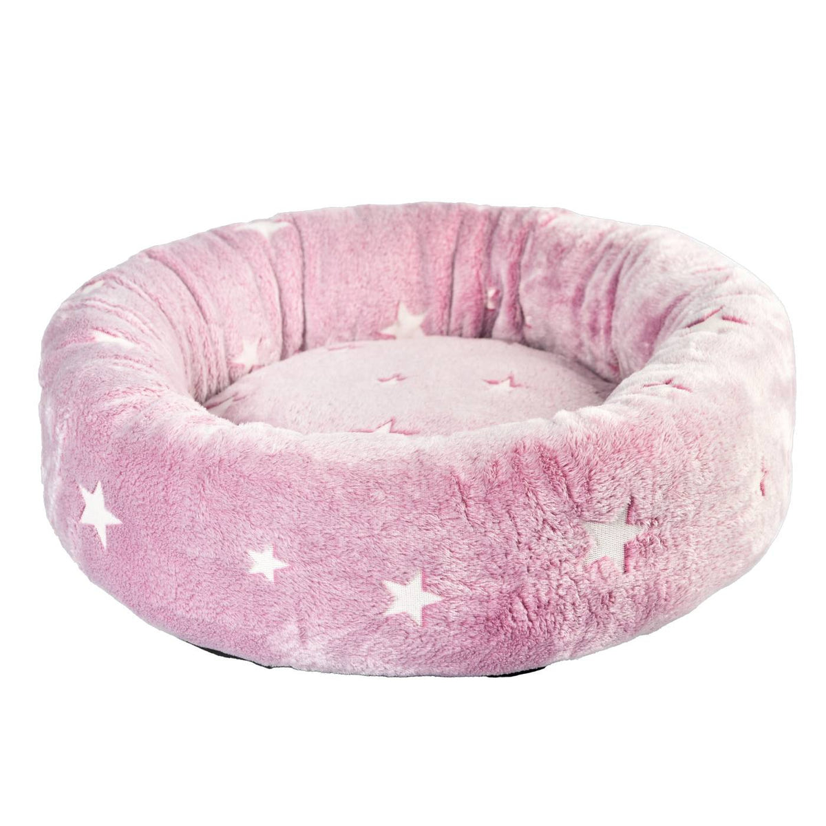 Ferribiella Cuccia per Cani e Gatti Glow Rosa con Fantasie che Brillano al Buio