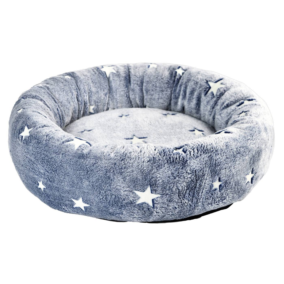 Ferribiella Cuccia per Cani e Gatti Glow Blu con Fantasie che Brillano al Buio