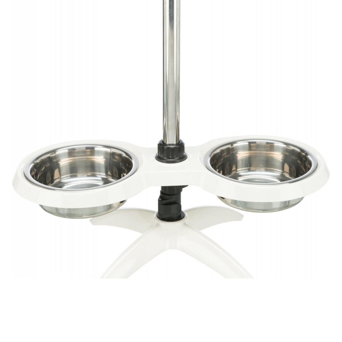 Trixie Alzaciotole per Cani Bar in Melamina / Acciaio Inox 2 x 1,6 l / d. 21 cm