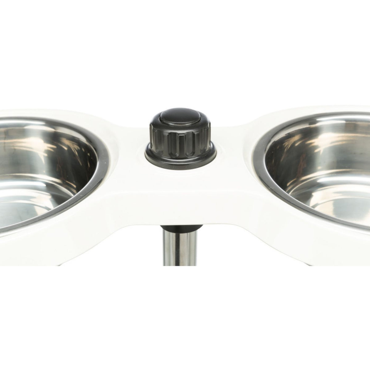 Trixie Alzaciotole per Cani Bar in Melamina / Acciaio Inox 2 x 1,6 l / d. 21 cm