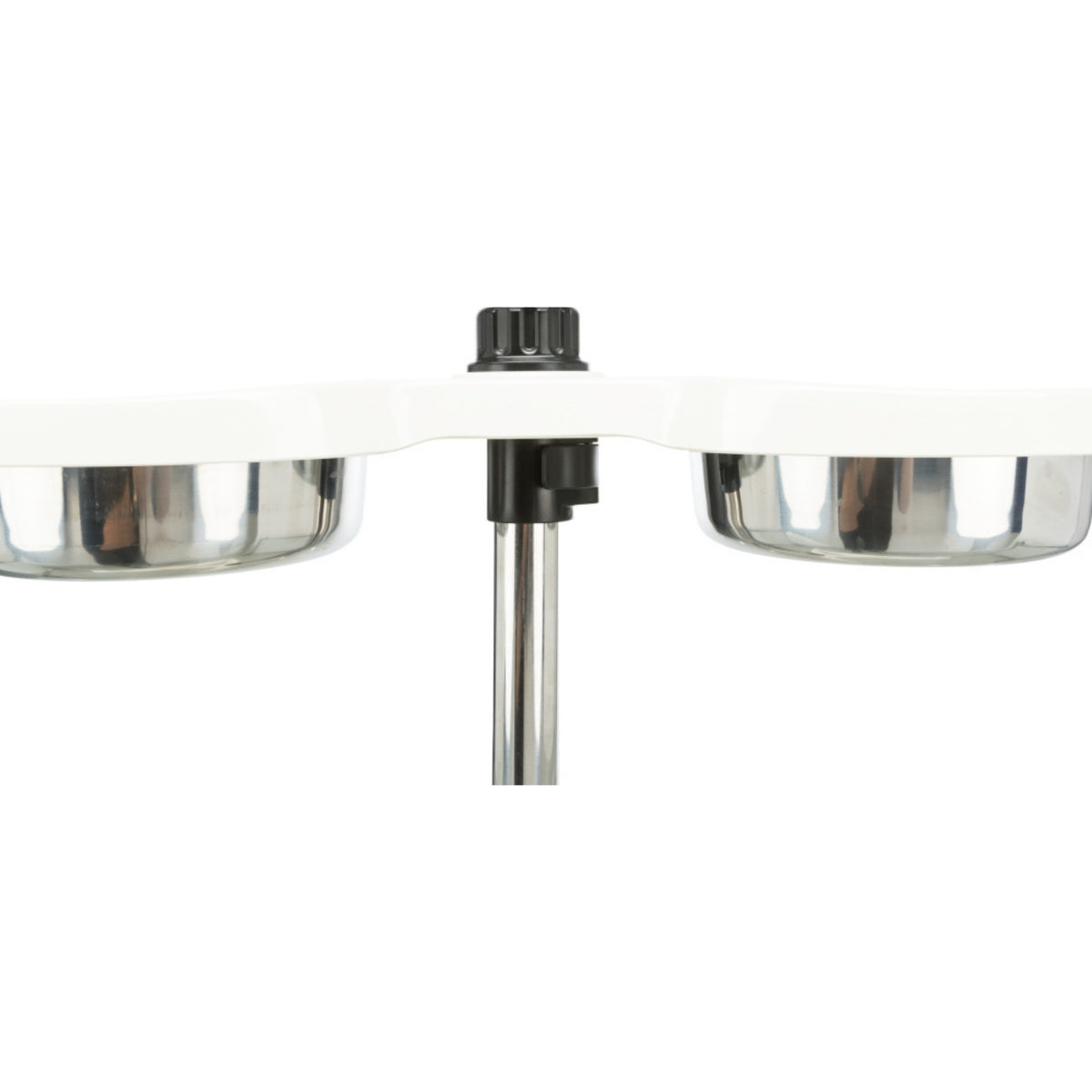Trixie Alzaciotole per Cani Bar in Melamina / Acciaio Inox 2 x 1,6 l / d. 21 cm