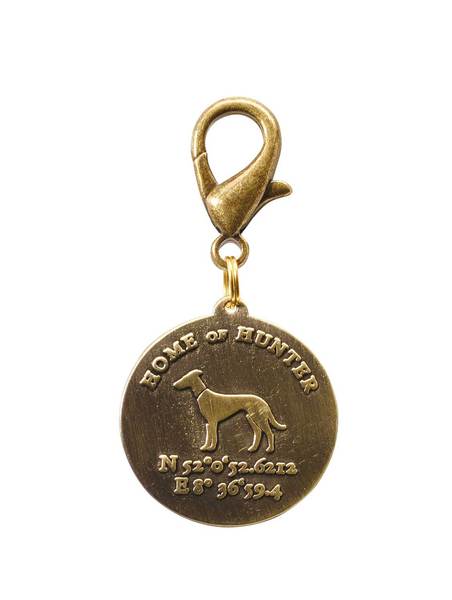 Hunter Collare List Beige in Corda per Cani