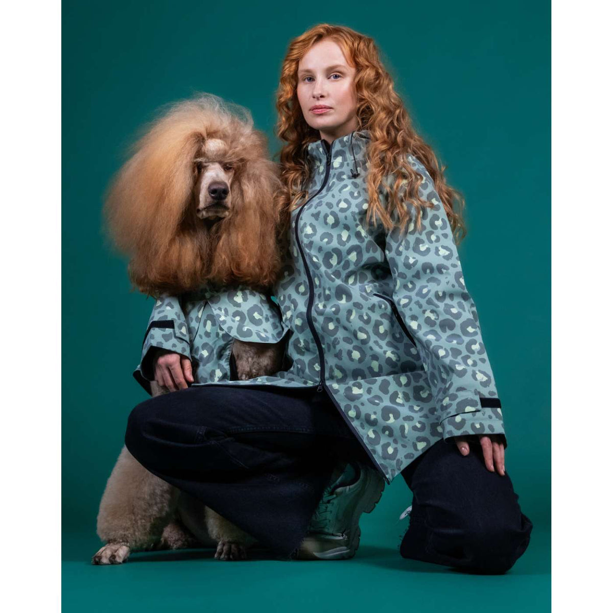 Paikka Impermeabile Alta Visibilità da Donna Leo Verde