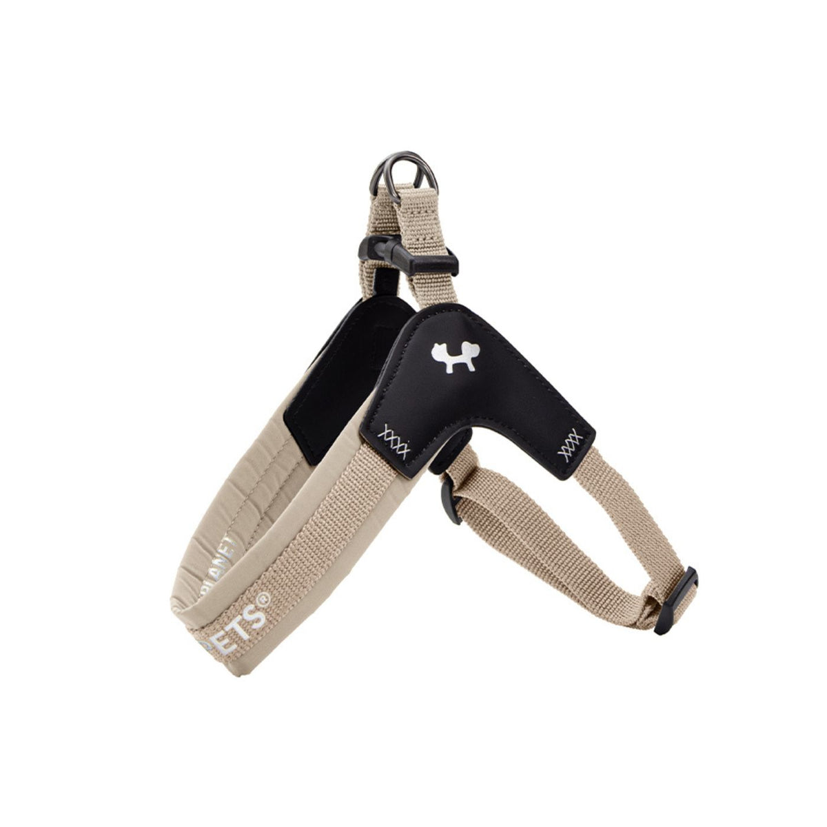 United Pets Pettorina per Cani Aggancio Rapido Linea CityLife Beige