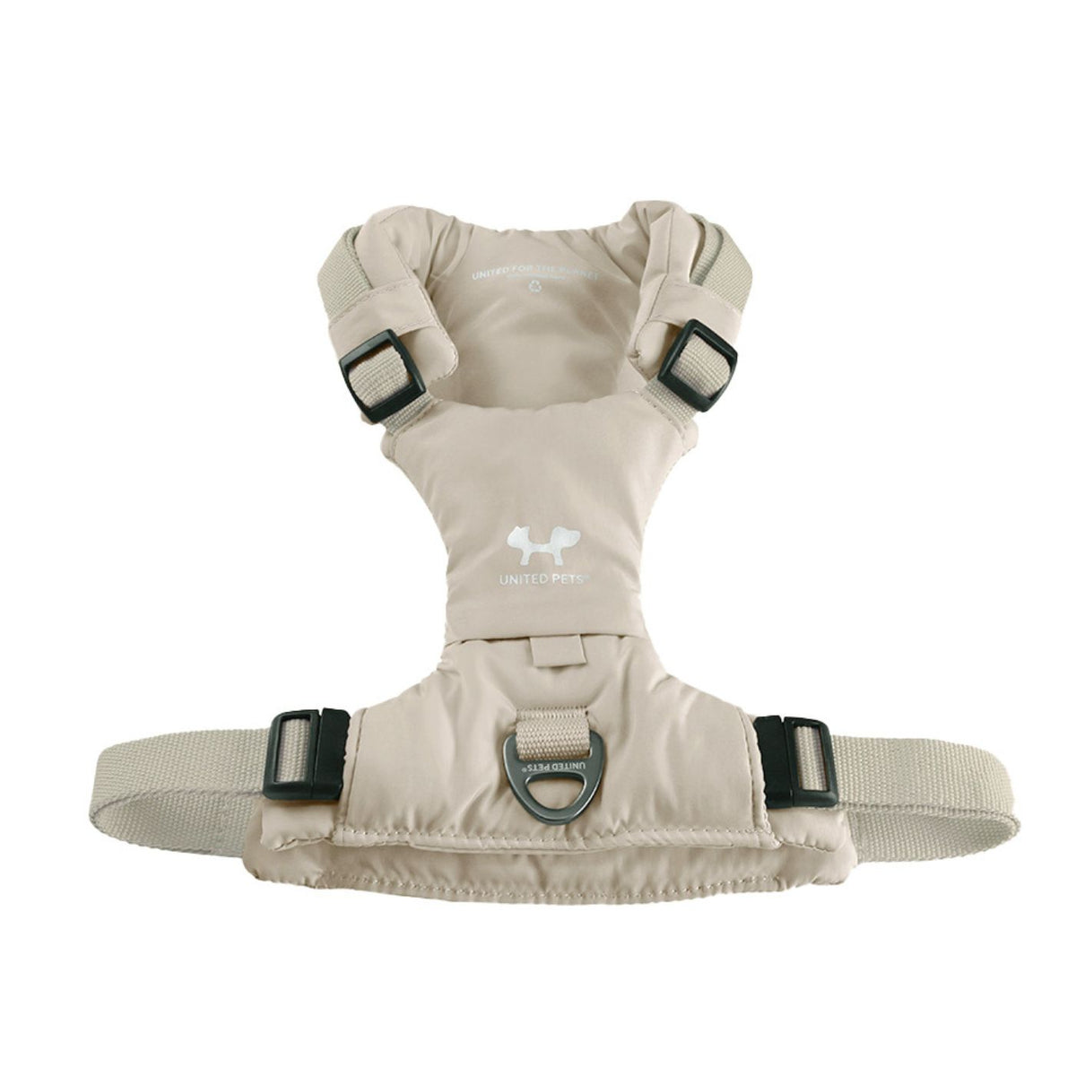 United Pets Pettorina H per Cani Imbottita Linea CityLife Beige
