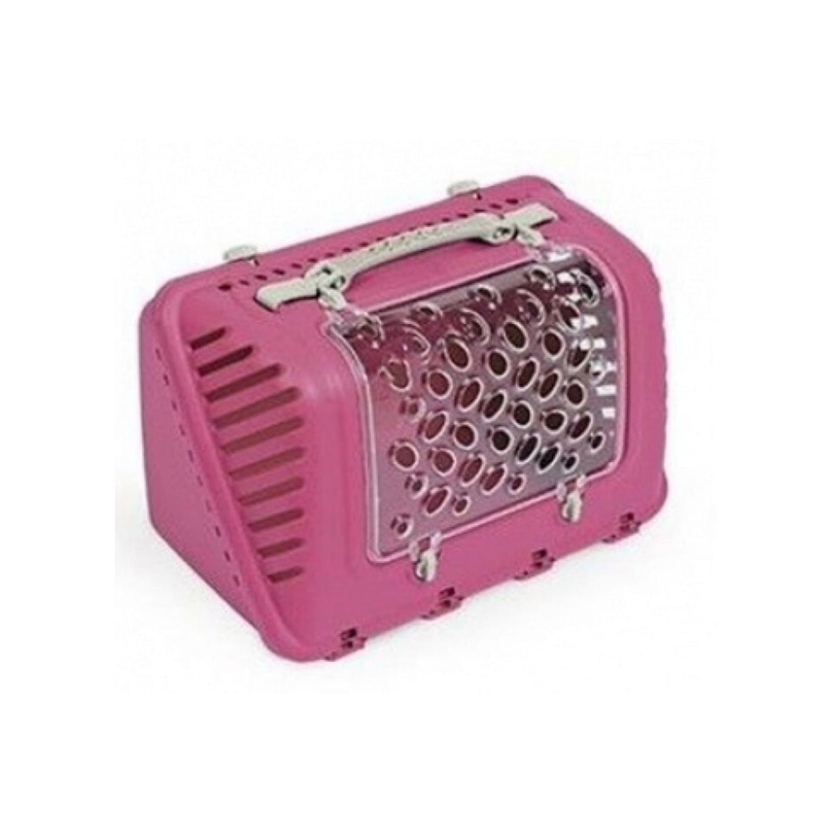 Ferribiella Trasportino P-Bag Aereo per Piccoli Animali Apertura Laterale 44,5 x 26,5 x 28 cm
