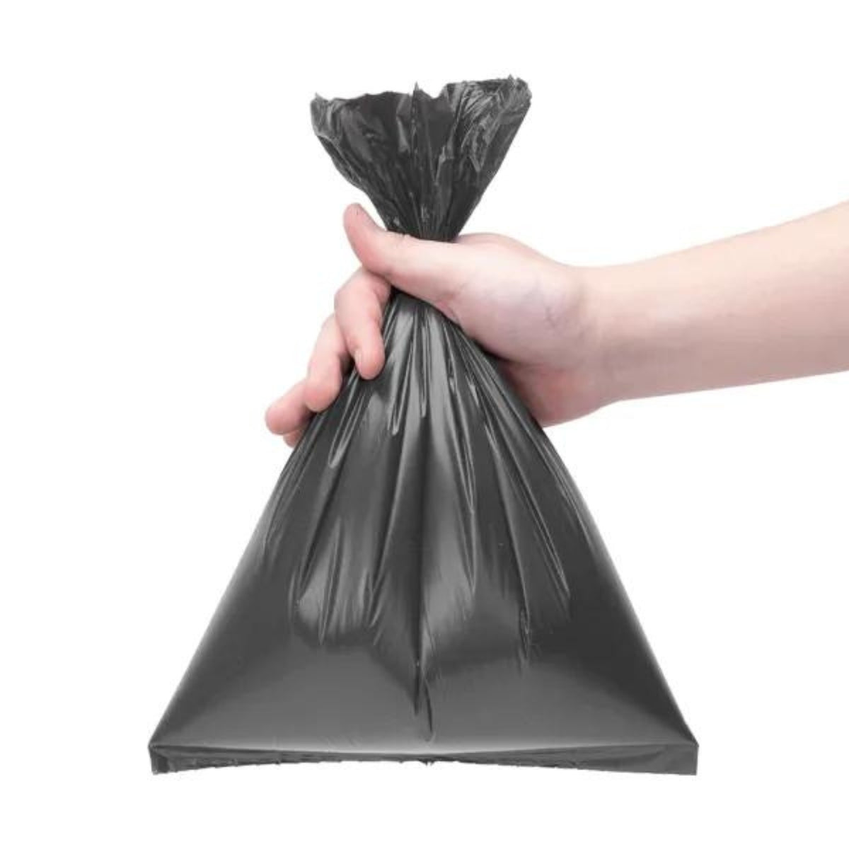 Sacchetti Igienici Biodegradabili per Cani Confezione da 6 Rotoli Neri 32 x 23 cm