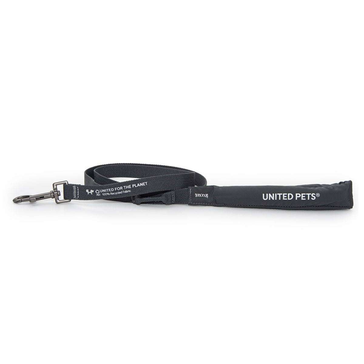 United Pets Guinzaglio per Cani con Maniglia Imbottita Linea CityLife Grigio Antracite