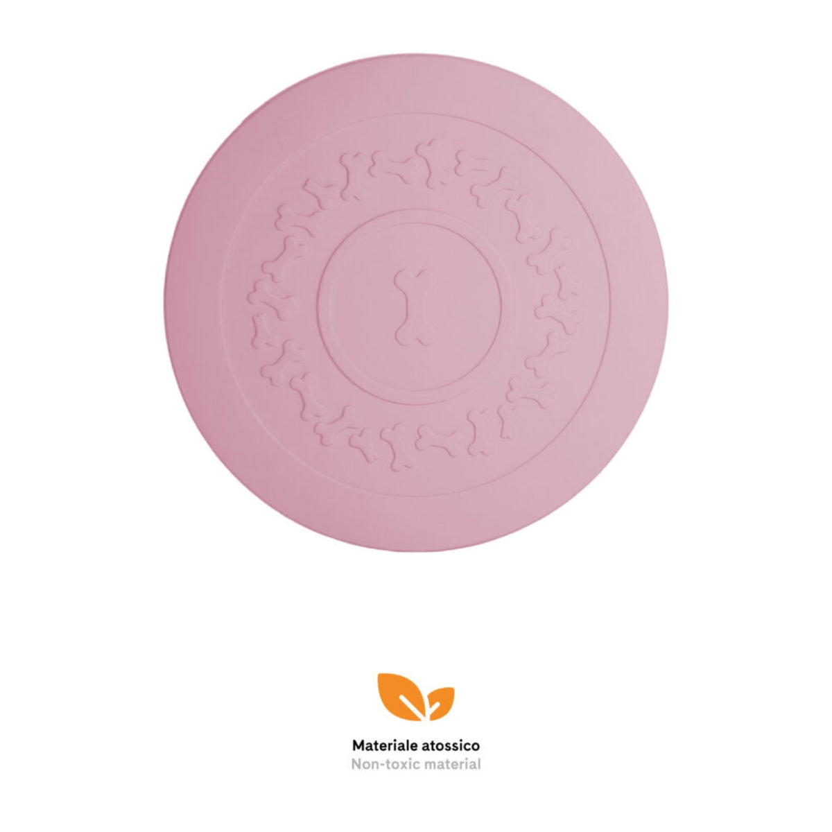 United Pets Tappetino Sottociotola PLATE Ø 35,5 cm Rosa Antico