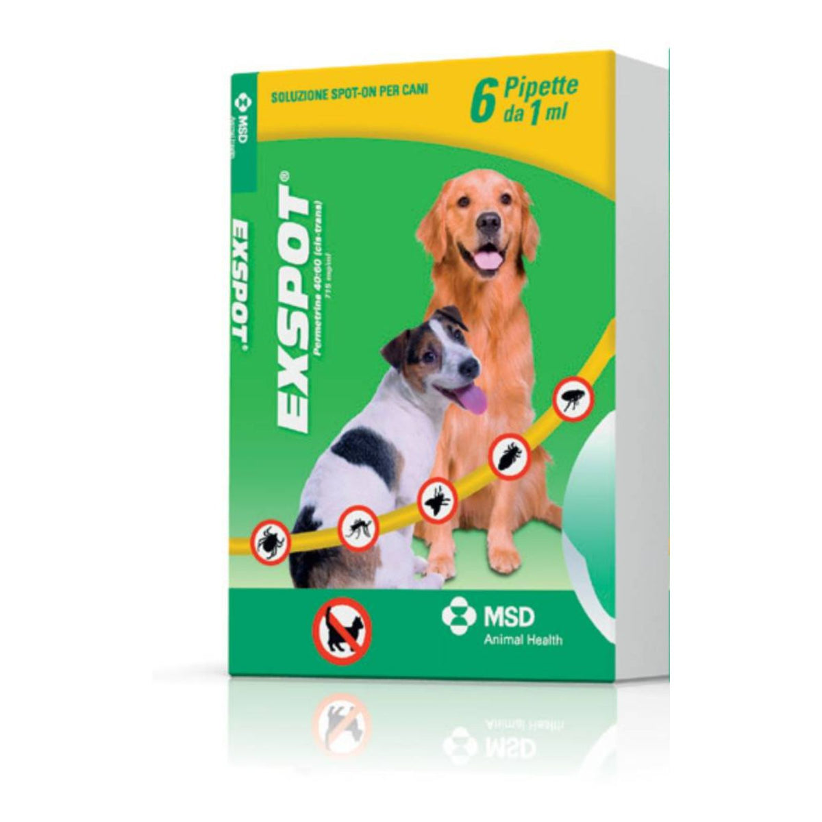 Exspot Spot-On Antiparassitario per Cani