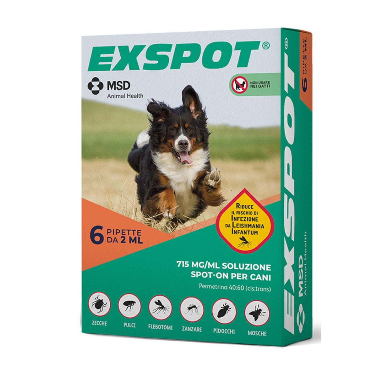 Exspot Spot-On Antiparassitario per Cani