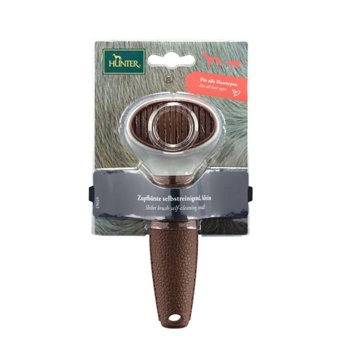 Hunter Cardatore Autopulente 16 cm Small per Cani e Gatti