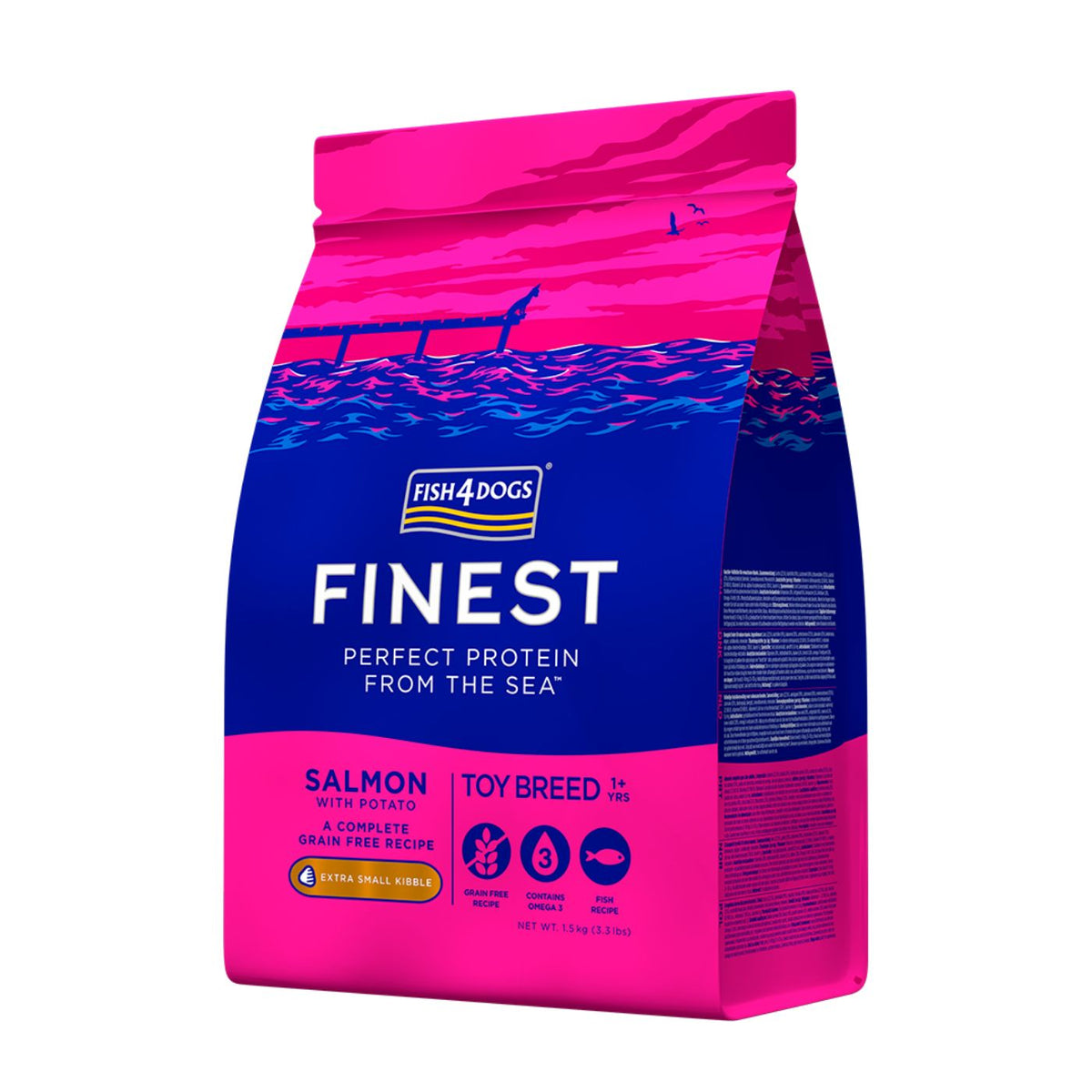 Fish4Dogs Finest Adult Toy Breed Salmon Extra Small 1,5 Kg