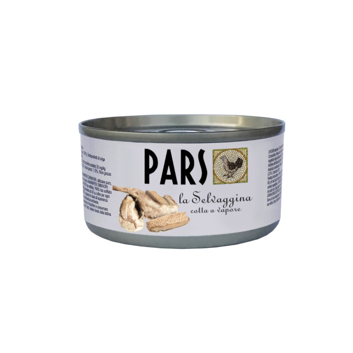 Pars La Selvaggina Pezzetti 85 g per Cani e Gatti