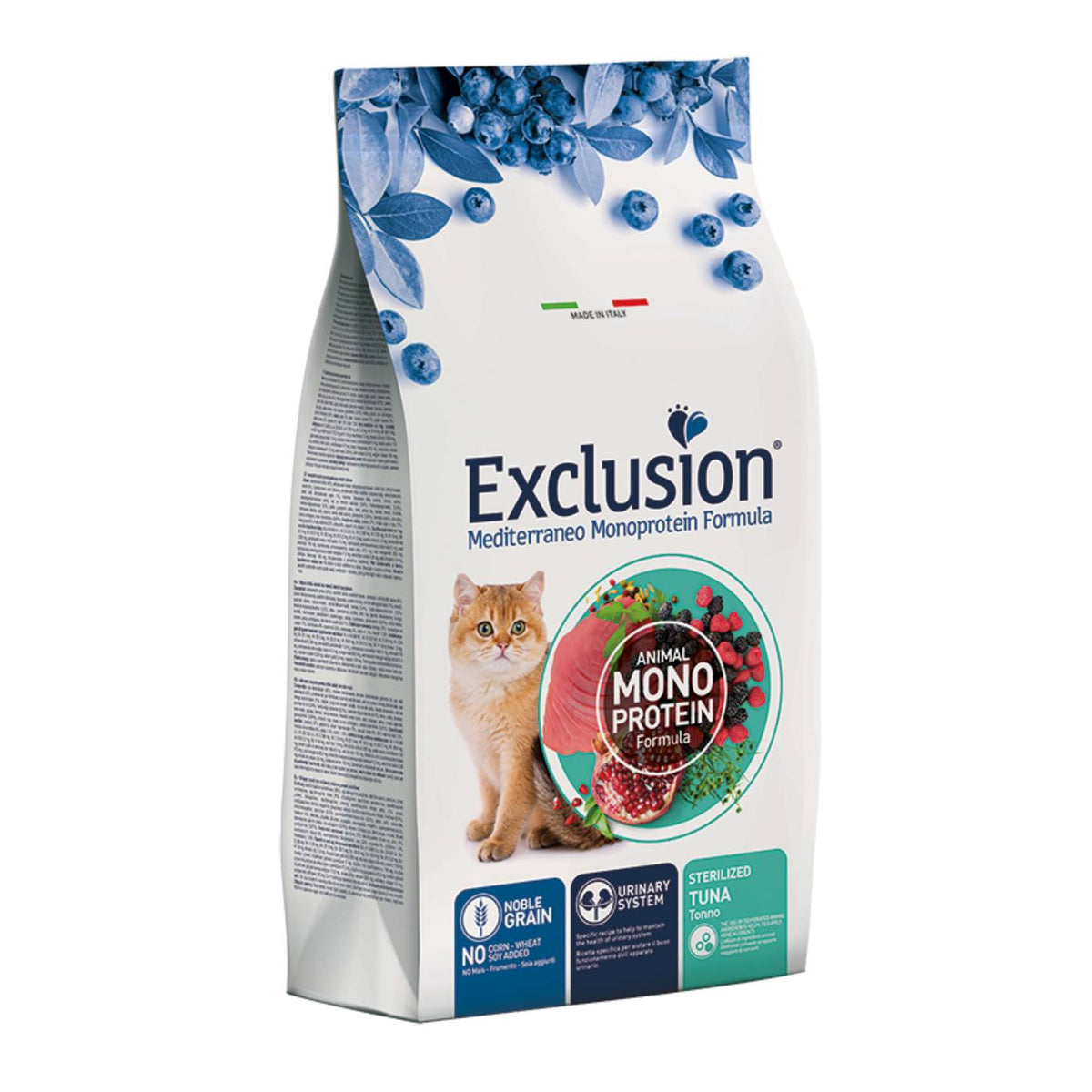 Exclusion Mediterraneo Cat Sterilized Tonno per Gatti Sterilizzati 1,5 Kg