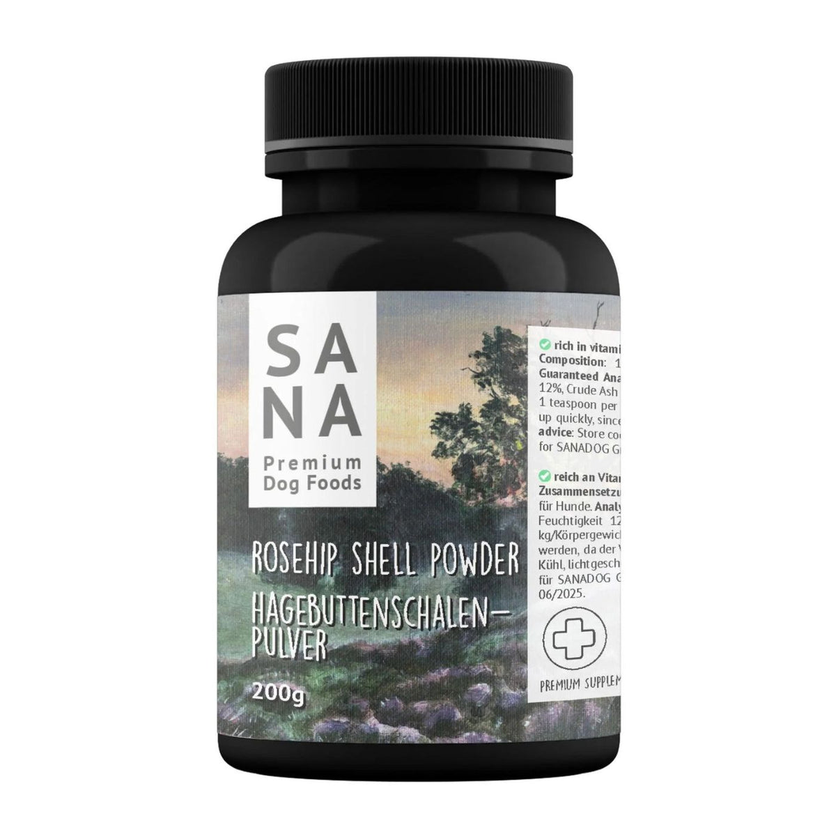 Sanadog Integratore di Buccia di Rosa Canina per Cani 200 g
