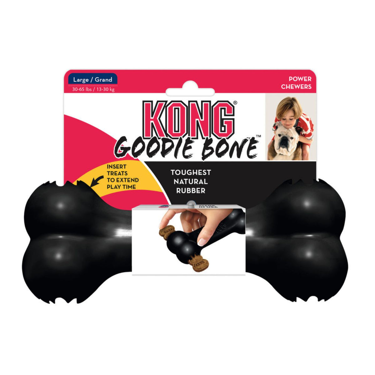 Kong Osso Extreme Gioco per Cani Goodie Bone