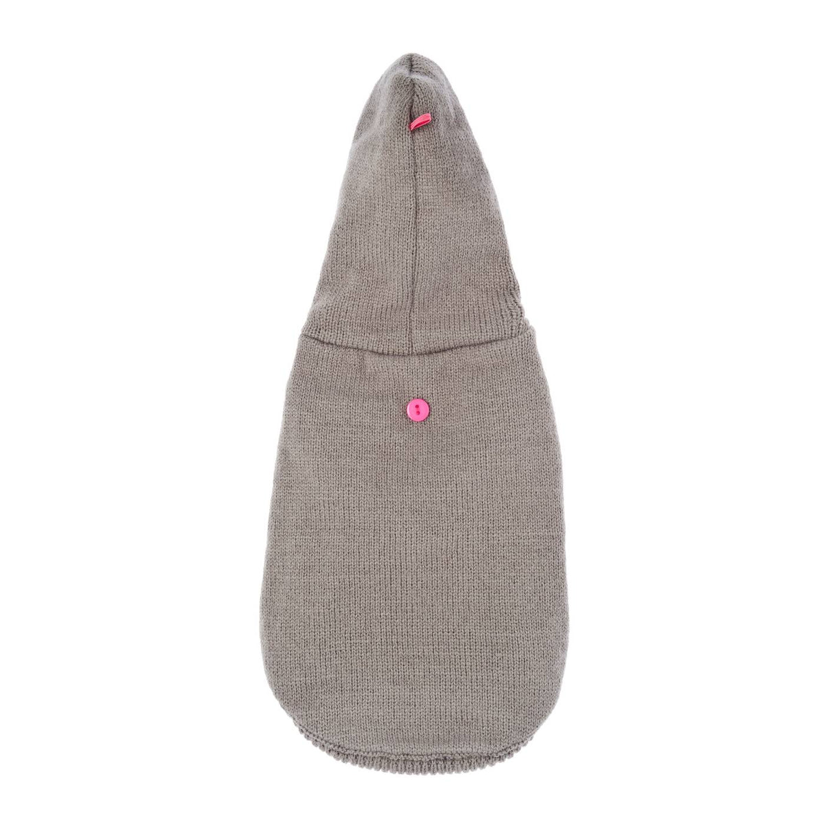 Ferribiella Maglioncino per Cani Scintilla con Cappuccio Grigio