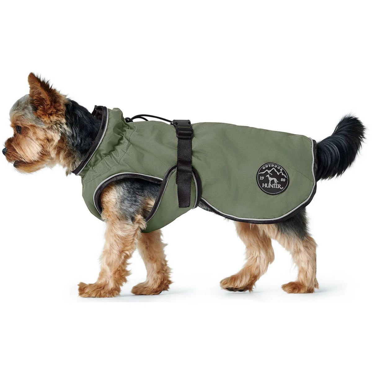 Hunter Cappottino per Cani Uppsala Khaki Verde
