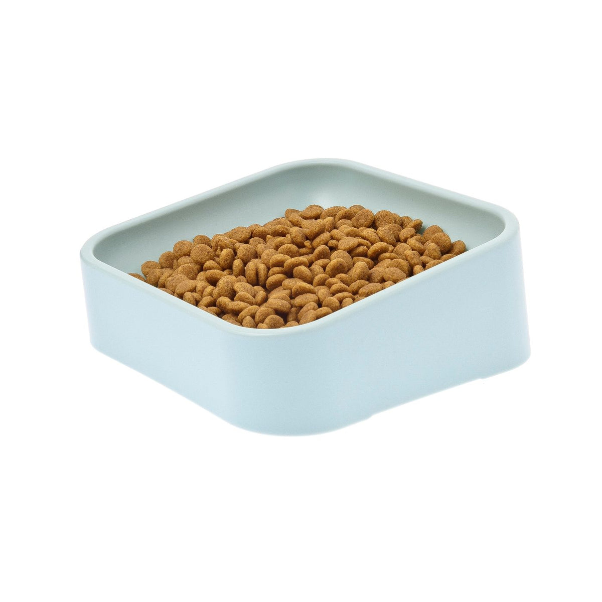Ferribiella Ciotola Dispenser Multifunzione per Acqua e Cibo Cubo per Animali 32 x 16 x 11 cm