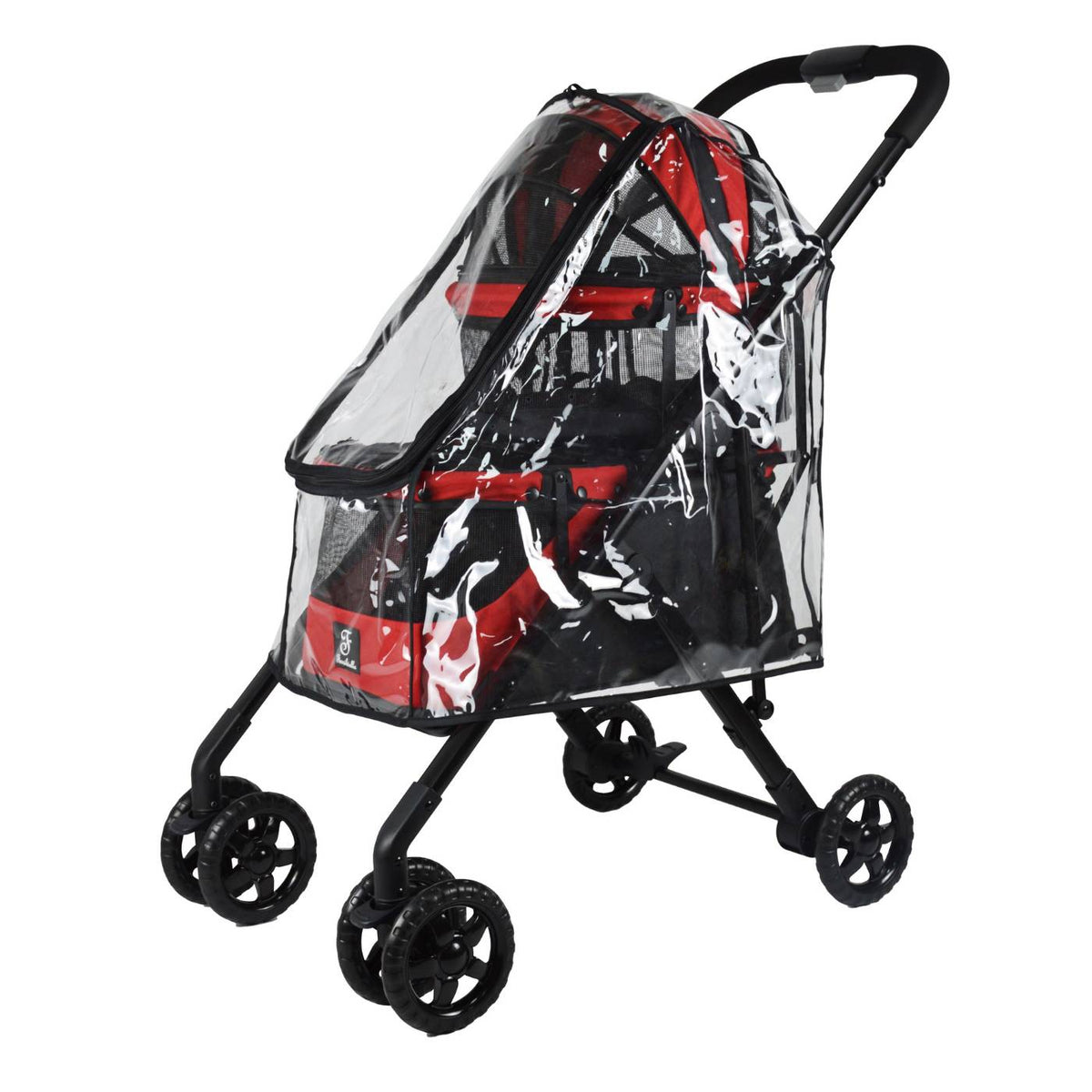 Ferribiella Telo Impermeabile per Passeggino per Cani Duplex Max 20 Kg