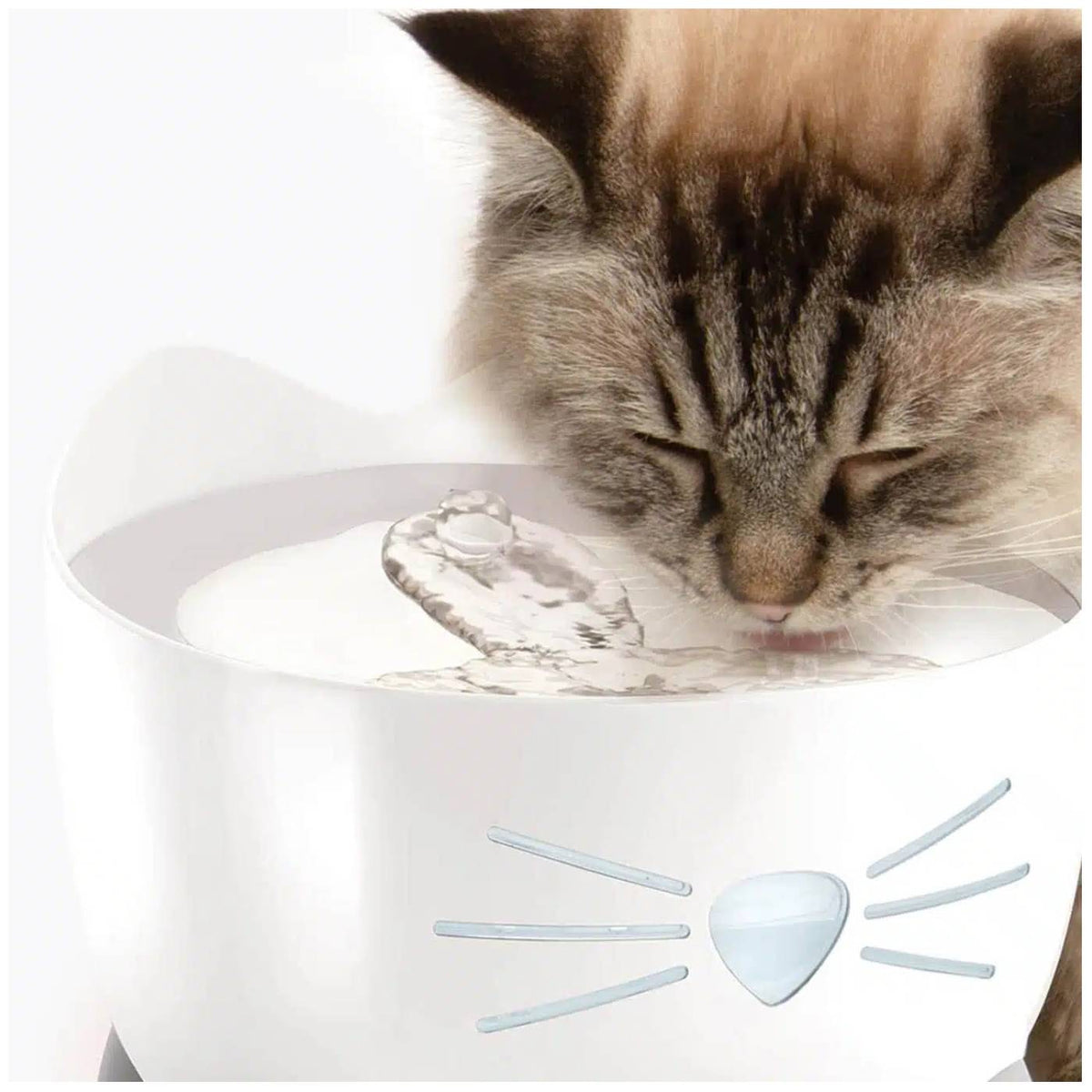 Catit Fontana Automatica per Gatti Pixi Bianca 2,5 L