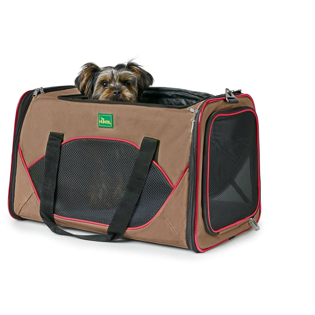 Hunter Borsa da trasporto Kansas per Cani e Gatti fino a 6,5 Kg Mis. 50x30x30 cm