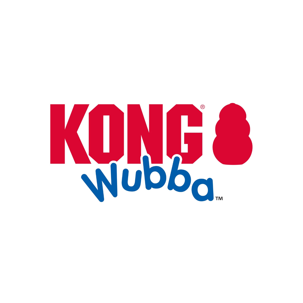 Kong Wubba Gioco con Squeaker per Cani Colori Assortiti